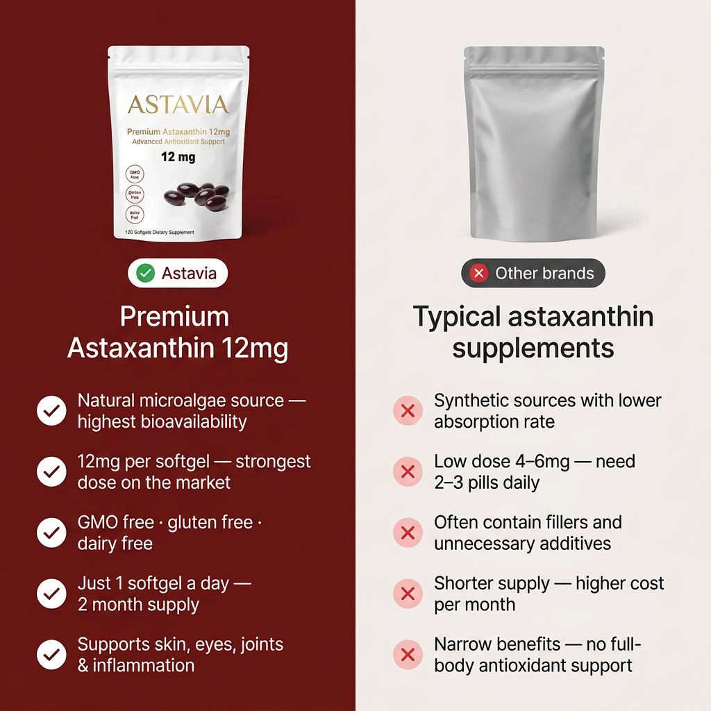 Astavia Astaxanthin Antioxidant Immunity Boost