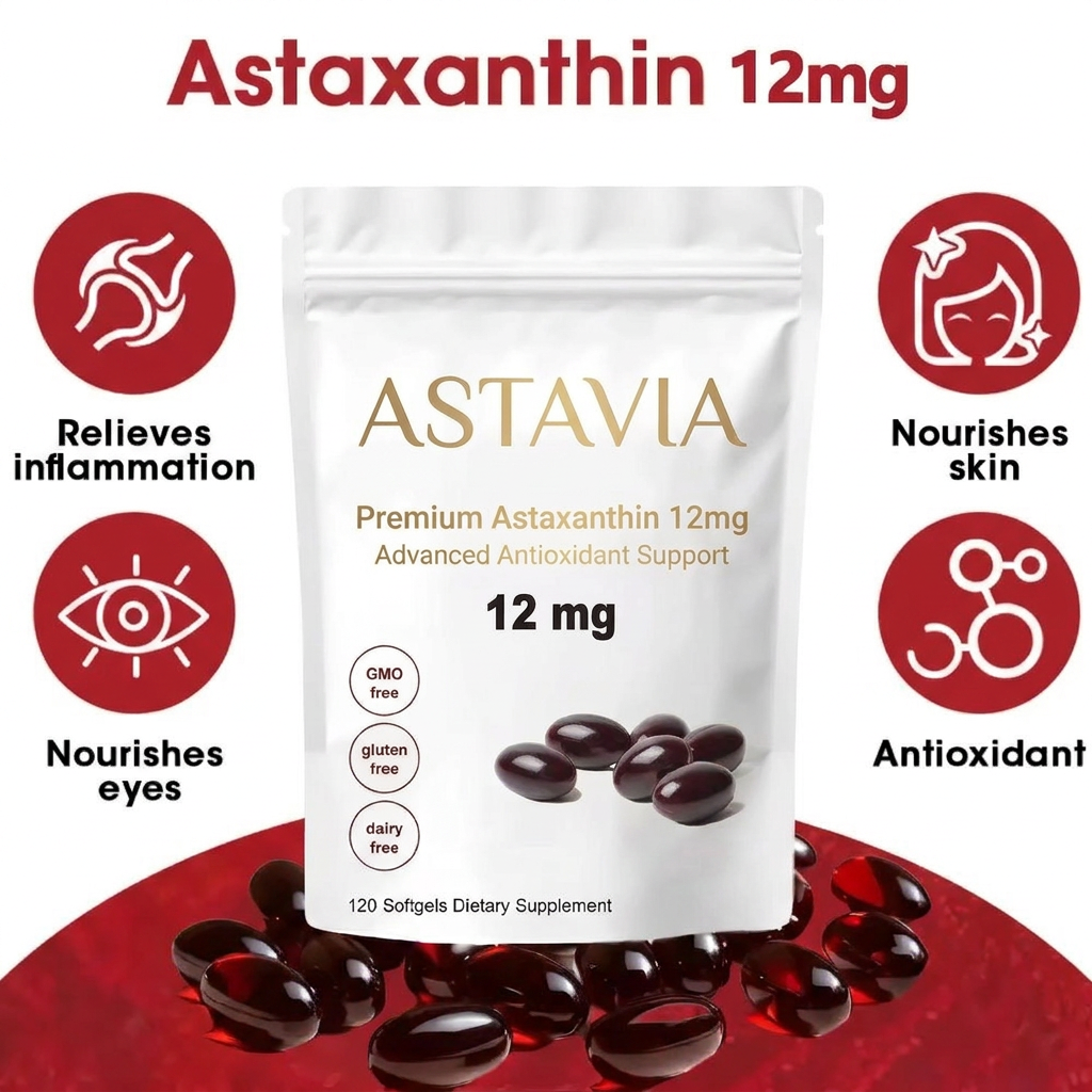 Astavia Astaxanthin Antioxidant Immunity Boost