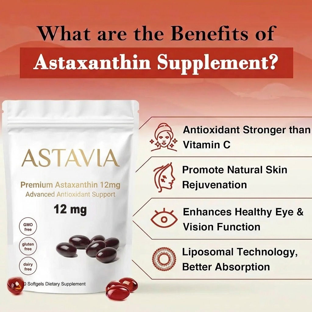 Astavia Astaxanthin Antioxidant Immunity Boost